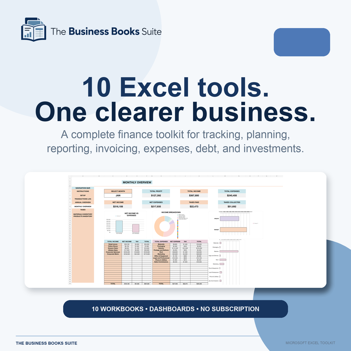 The Business Books Suite product cover